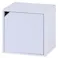 キューブボックス 扉付 ホワイト