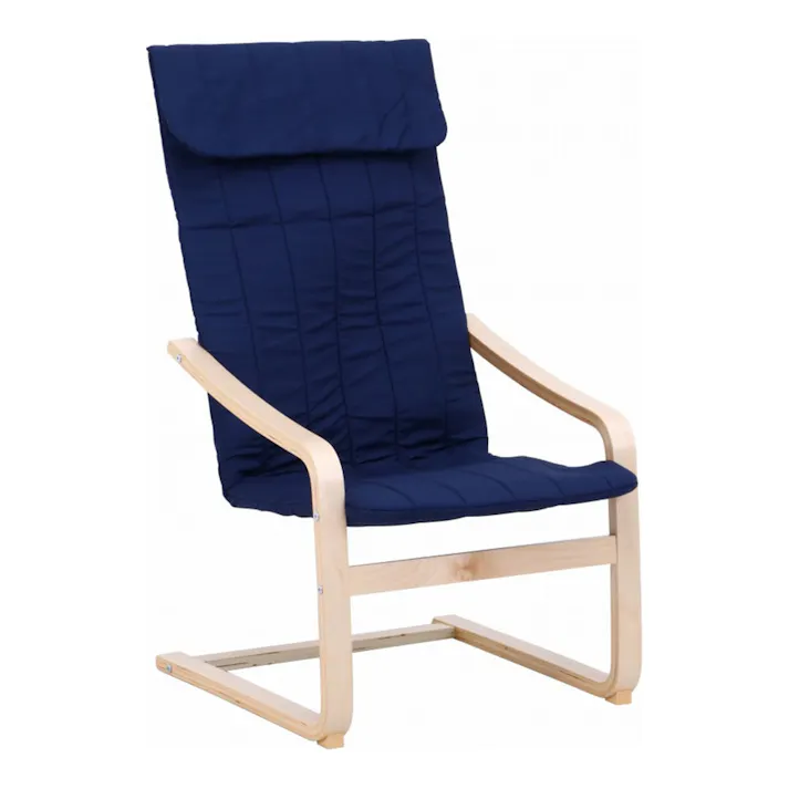 リラックスチェア スリム ネイビー【別送品】