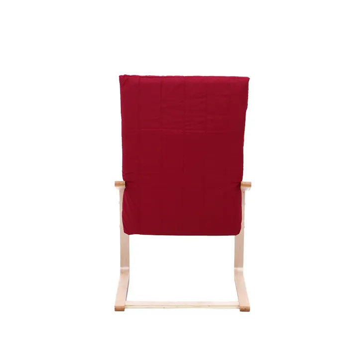 リラックスチェア スリム ワインレッド【別送品】