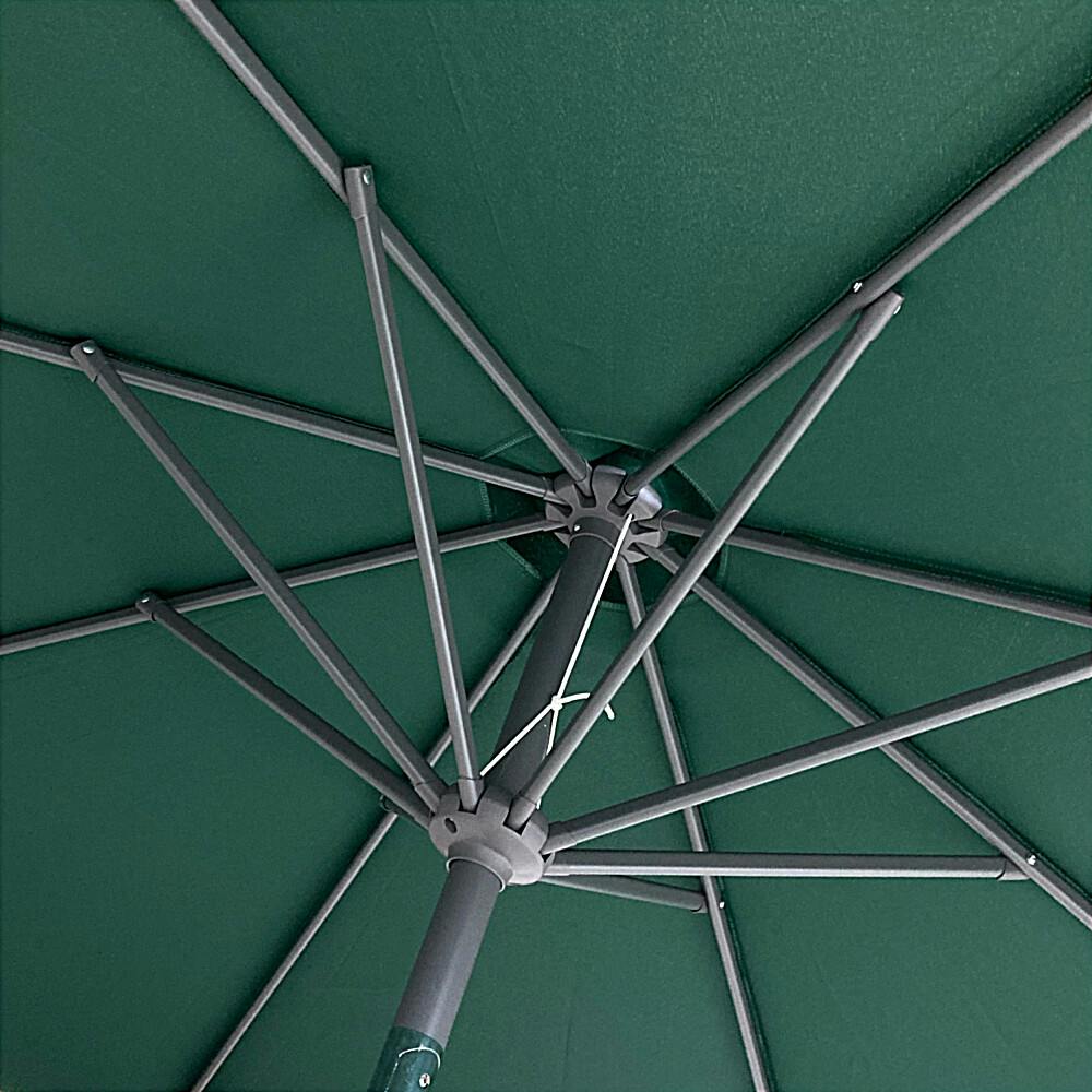 〇処分市　コールマン 　グリーン色　パラソル（中折れ無し） 〇処分市 コールマン グリーン色 パラソル（中折れ無し）