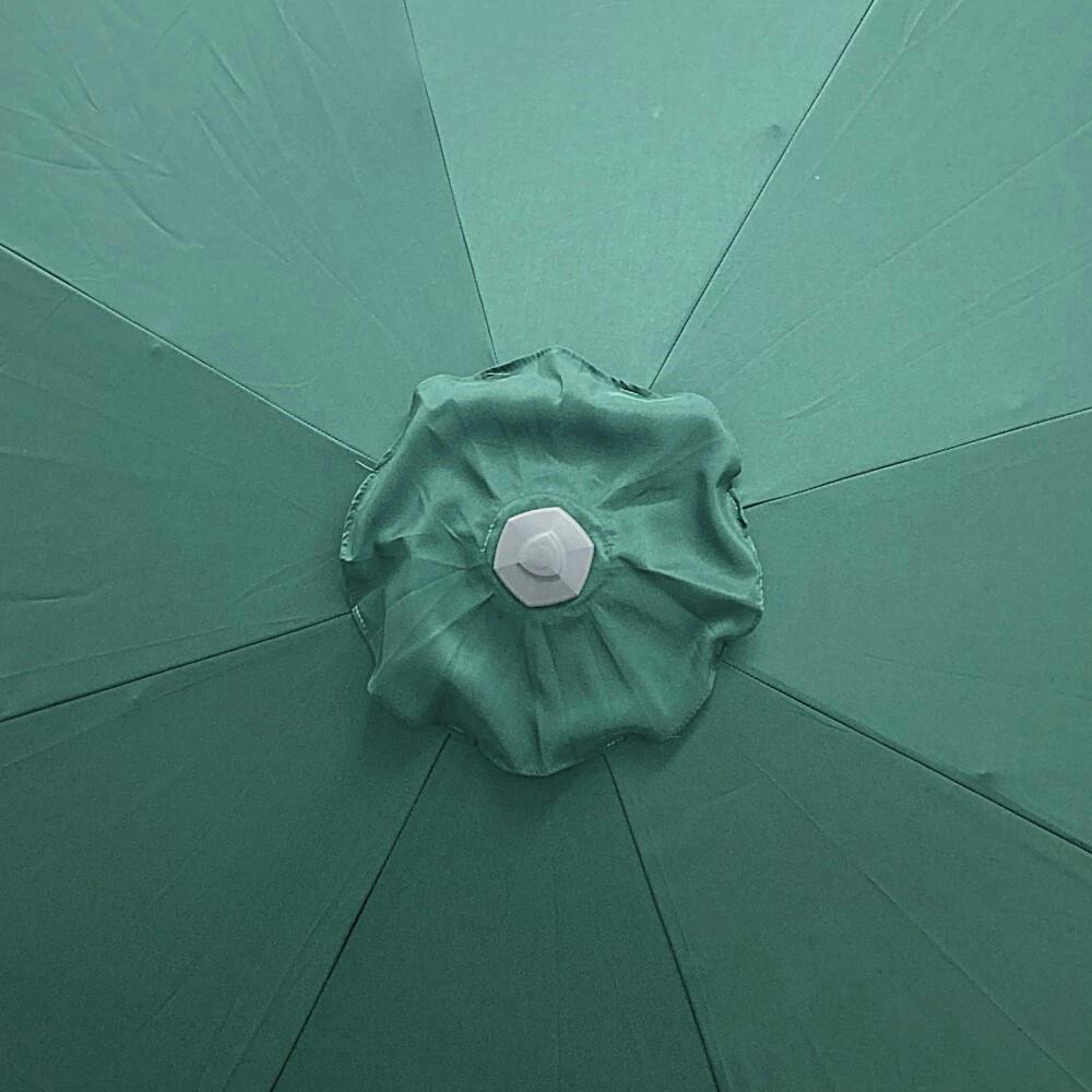 green✴︎即購入OK様 アルミパラソル グリーン アルミ製 (約)幅270×奥行270×高さ234cm