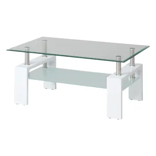 【通常WEB価格14800円】センターテーブル フォーカス ホワイト【別送品】