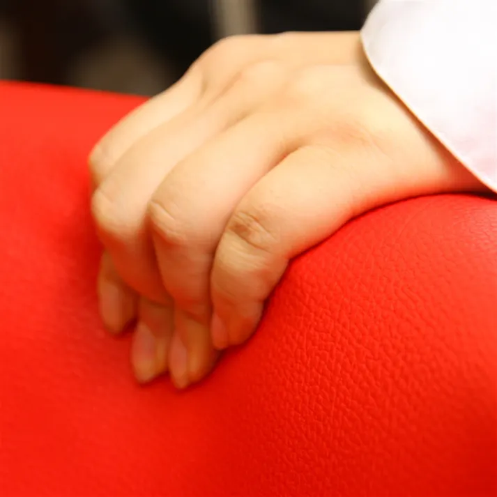 ダイニングチェア クラム ウエンジ レッド【別送品】