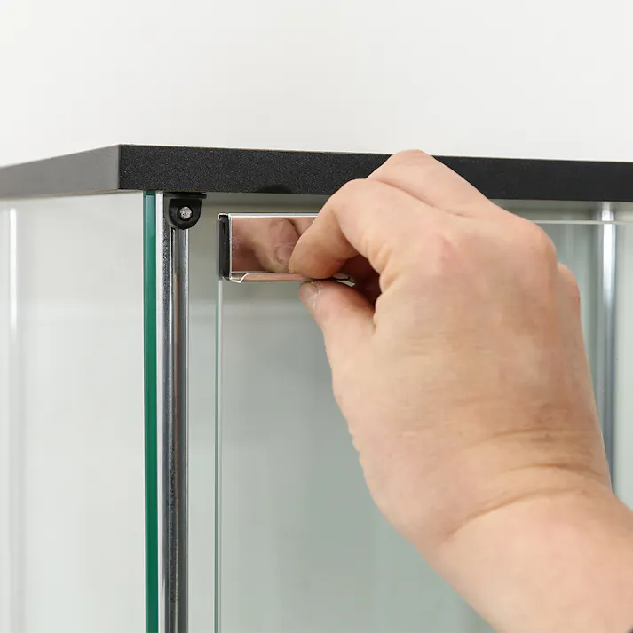 ガラスコレクションケース 4段【別送品】