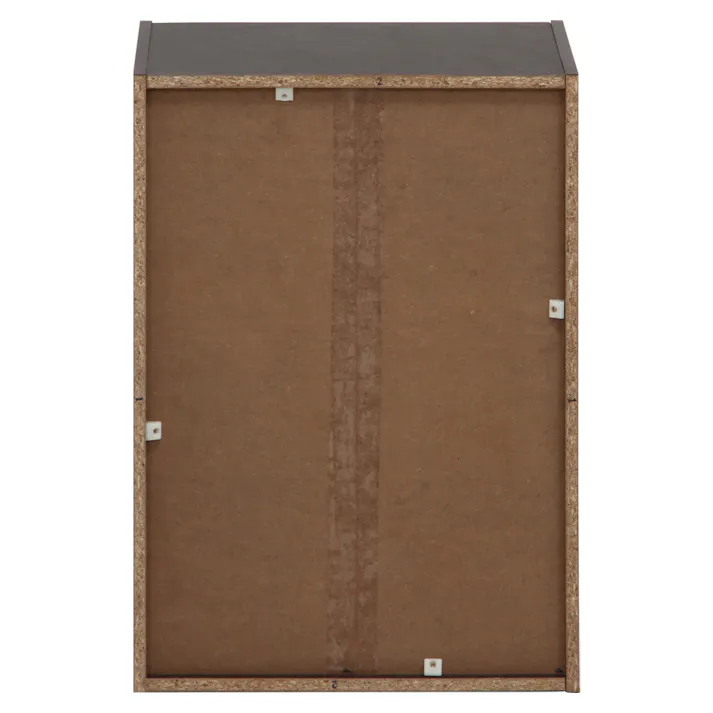 カラーボックス 可動棚 2段 ブラウン (販売終了)