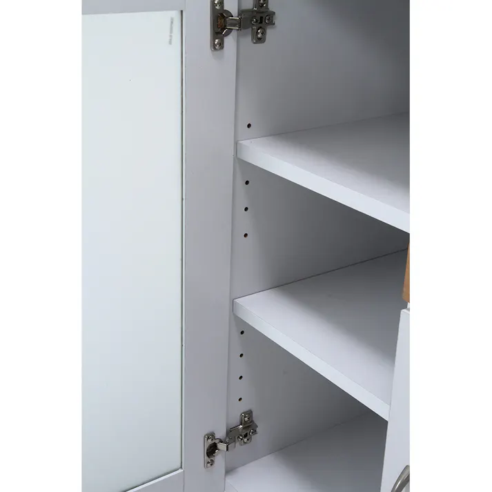 キッチンカウンター サージュ ホワイト×ナチュラル 60幅