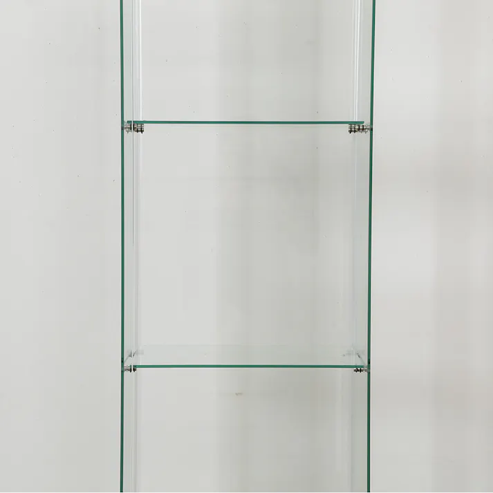 ガラスコレクションケース(クリア)4段【別送品】