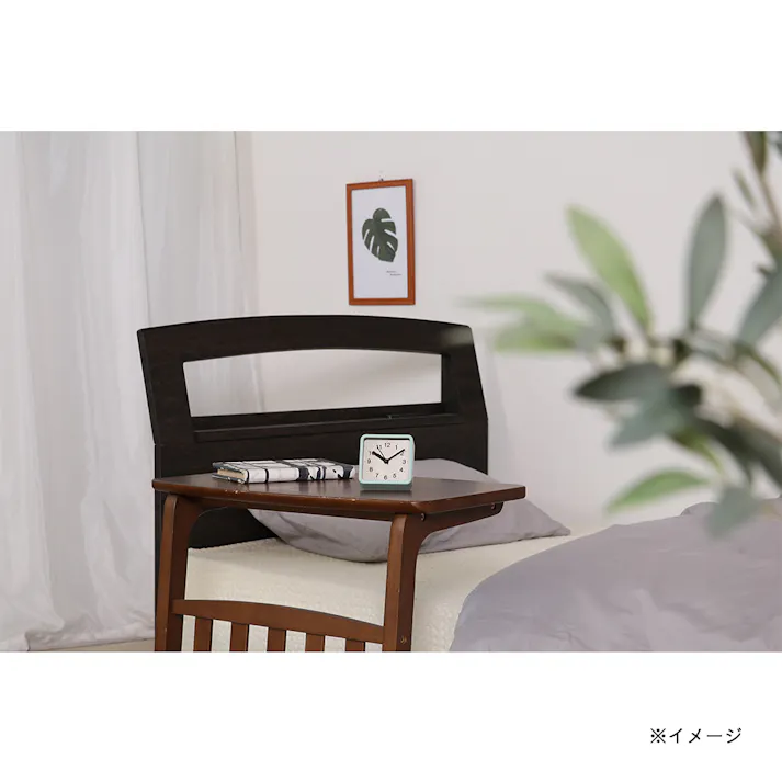 置時計 ウィル スクエア ブラック