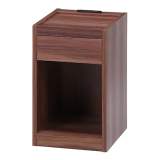 【通常WEB価格7980円】ベッドサイドテーブル BR(コンセント付き)【別送品】