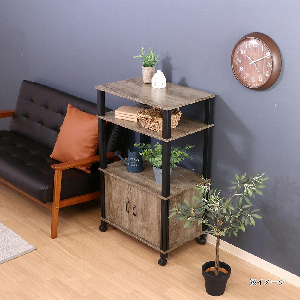 フィット マルチワゴン ナチュラル×ブラック | キッチン収納・キッチン