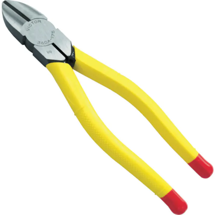 【CAINZ-DASH】フジ矢(ビクター) 強力ニッパ(成型カバ-付) 360A-175【別送品】