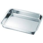 スギコ産業 18-8角バットフラットエッジタイプ FHS-15 ステンレスバット(容器) スギコ産業 18-8角バットフラットエッジタイプ FHS-15 ステンレスバット(容器)