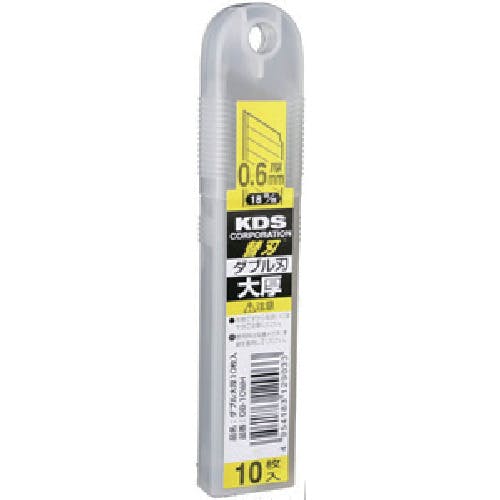 ムラテックKDS ダブル刃G刃10枚入 GB-10WH カッターナイフ ムラテックKDS ダブル刃G刃10枚入 GB-10WH カッターナイフ