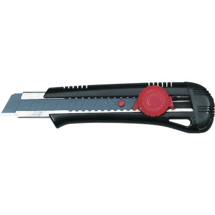 【CAINZ-DASH】ムラテックＫＤＳ カッターナイフ　ブラックネジロックＬ鋭黒刃付　全長１５２ｍｍ L-19B【別送品】