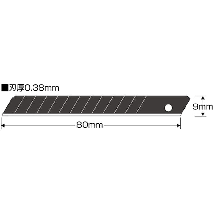 【CAINZ-DASH】ムラテックＫＤＳ 鋭黒刃小１０枚入 SB-10BH【別送品】