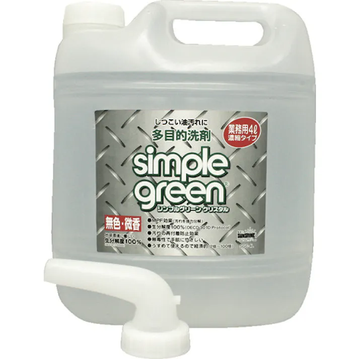 【CAINZ-DASH】ムラテックKDS シンプルグリーンクリスタル4L詰替 SGC-4L【別送品】