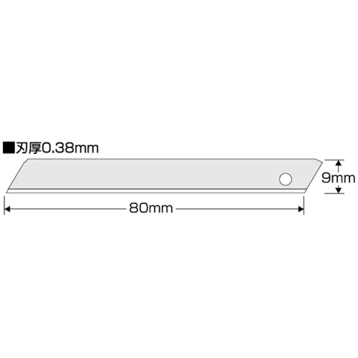 【CAINZ-DASH】ムラテックKDS ノンスリット替刃小50枚入 SB-50NS【別送品】