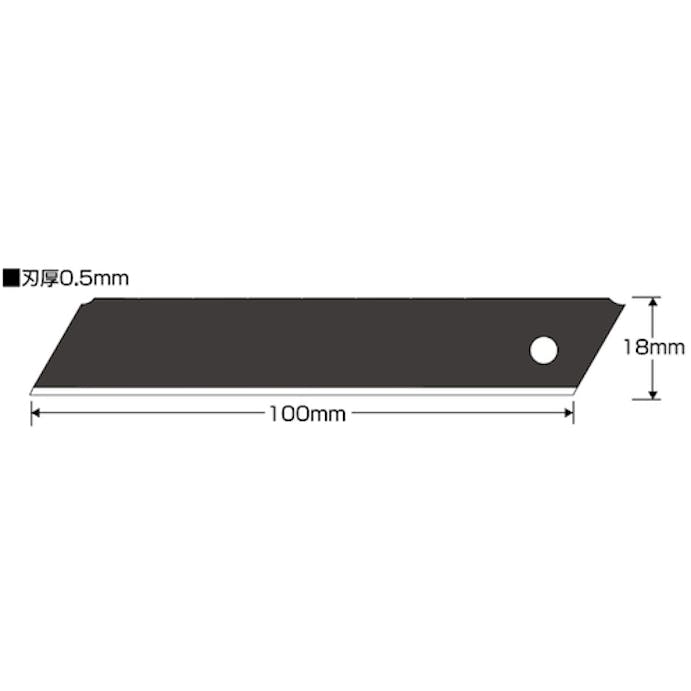 【CAINZ-DASH】ムラテックＫＤＳ ノンスリット鋭黒刃大１０枚入 LB-10BNS【別送品】