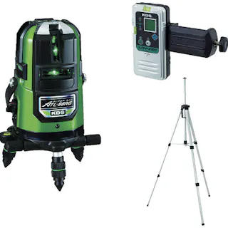 【CAINZ-DASH】ムラテックKDS リアルグリーンレーザー96RG受光器三脚付 ATL-96RGRSA【別送品】