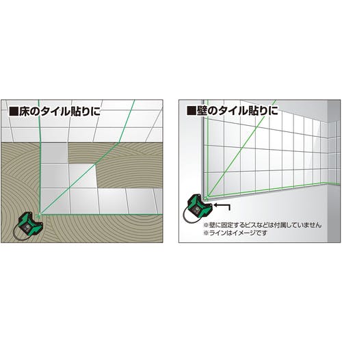 CAINZ-DASH】ムラテックＫＤＳ フロアレーザー緑 FL-1RG【別送品