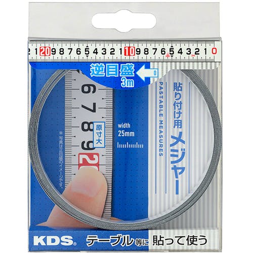 Amazon.co.jp: ムラテックKDS セッティングメジャー 25巾 3m 逆