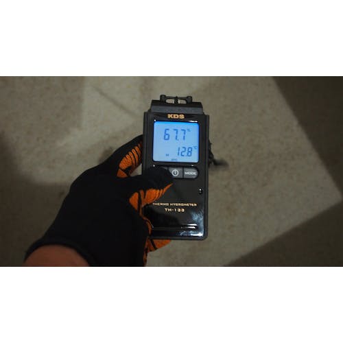 CAINZ-DASH】ムラテックＫＤＳ デジタル温湿度計１３３ TH-133【別送品