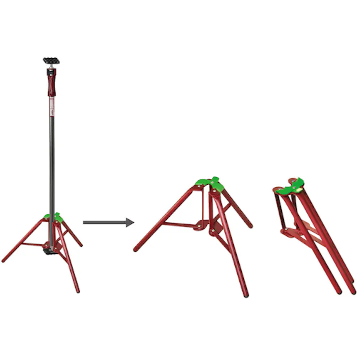 【CAINZ-DASH】ムラテックKDS 伸縮マルチロッド用三脚 EMR-TR【別送品】