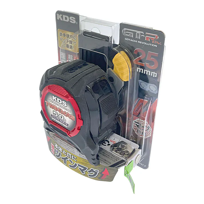 ムラテックKDS 剛立 G25巾 5m ツインマグ厚爪 ホルダー付 GTR-G2550TWMZ