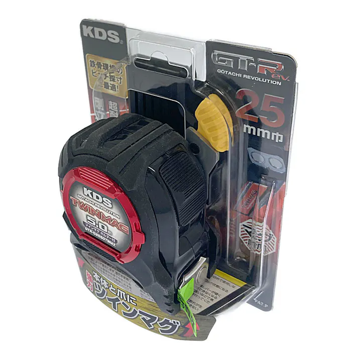 ムラテックKDS 剛立 G25巾 5m ツインマグ厚爪 ホルダー付 GTR-G2550TWMZ