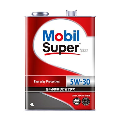 モービル Mobil MAUVIEL エンジンオイル スーパー1000 鉱物油 4L 5W-30 SP【SU】