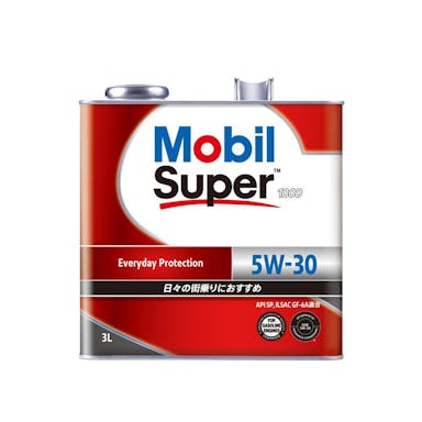モービル Mobil MAUVIEL エンジンオイル スーパー1000 鉱物油 3L 5W-30 SP【SU】(販売終了)