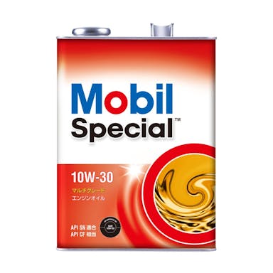 モービル Mobil MAUVIEL エンジンオイル スペシャル マルチグレード 鉱物油 4L 10W-30 SN【SU】