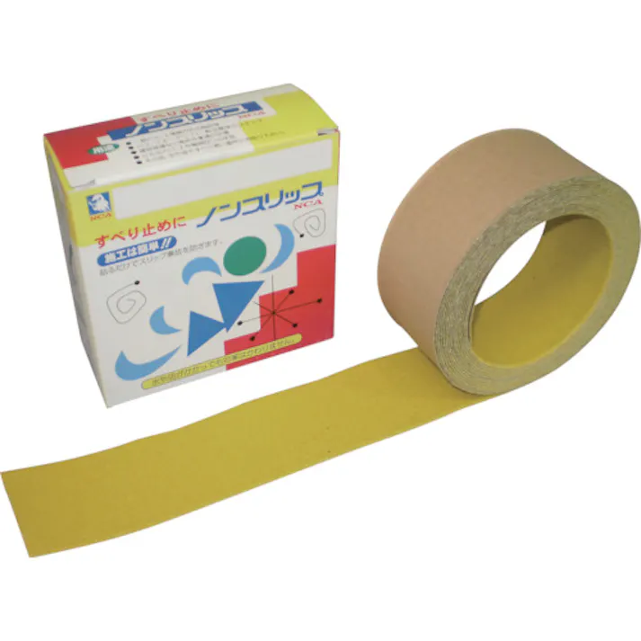 【CAINZ-DASH】日本レヂボン ノンスリップテープ N-002Y 50×5m NSP-505【別送品】
