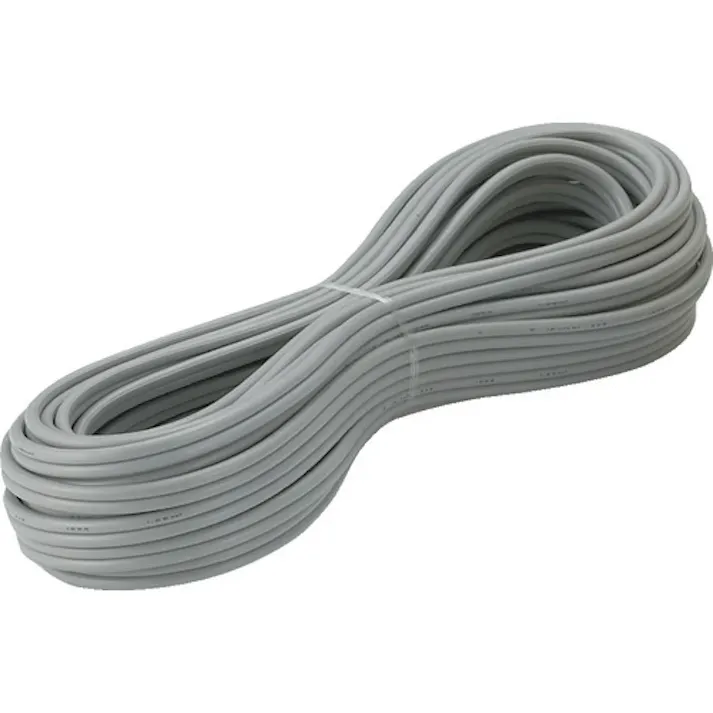 【CAINZ-DASH】正和電工 平行線VFFビニールコード 10m 灰 FF-10BS【別送品】