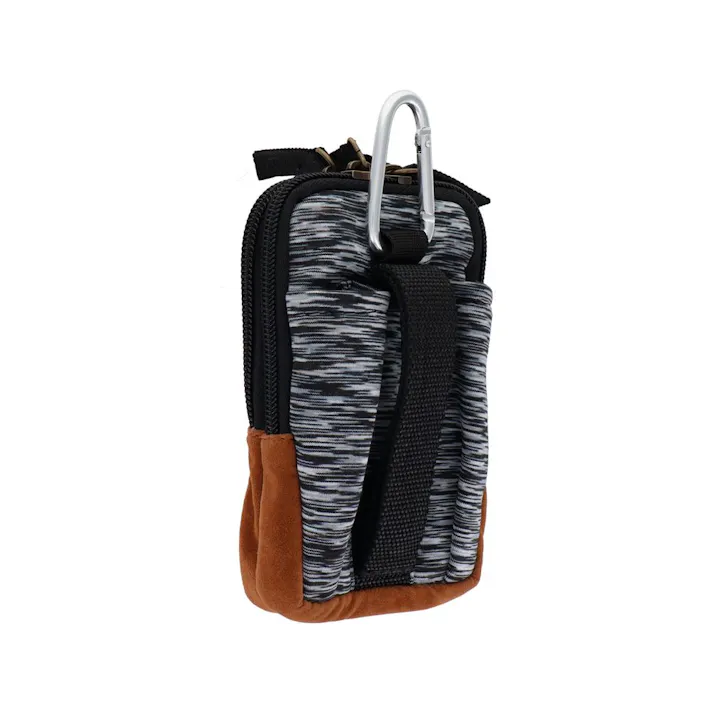 DBLTACT スパンデックスシリーズ マルチ収納ケース クリアウィンドウ ブラック DT-MSK05-KB 幅9.5cm 奥行3cm 高さ15.5cm