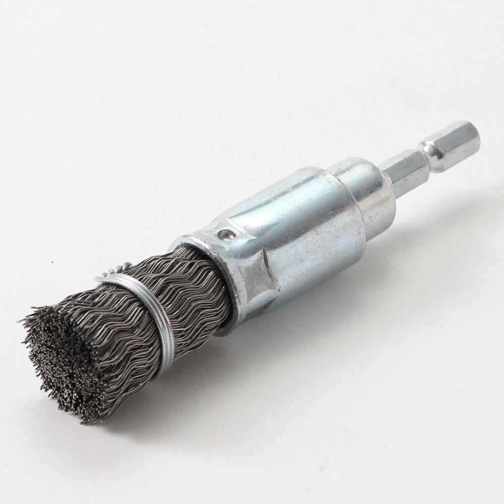 H&H 六角軸鋼線筒型ブラシ BEW-20 ドリルアクセサリー H&H 六角軸鋼線筒型ブラシ BEW-20 ドリルアクセサリー
