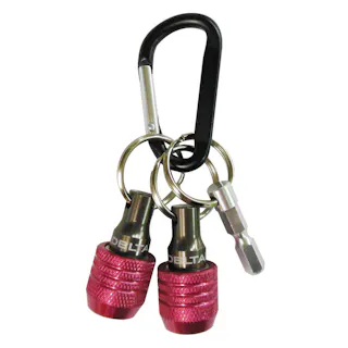 DBLTACT 軽量ビットホルダー レッド DBH-R2K 2個組