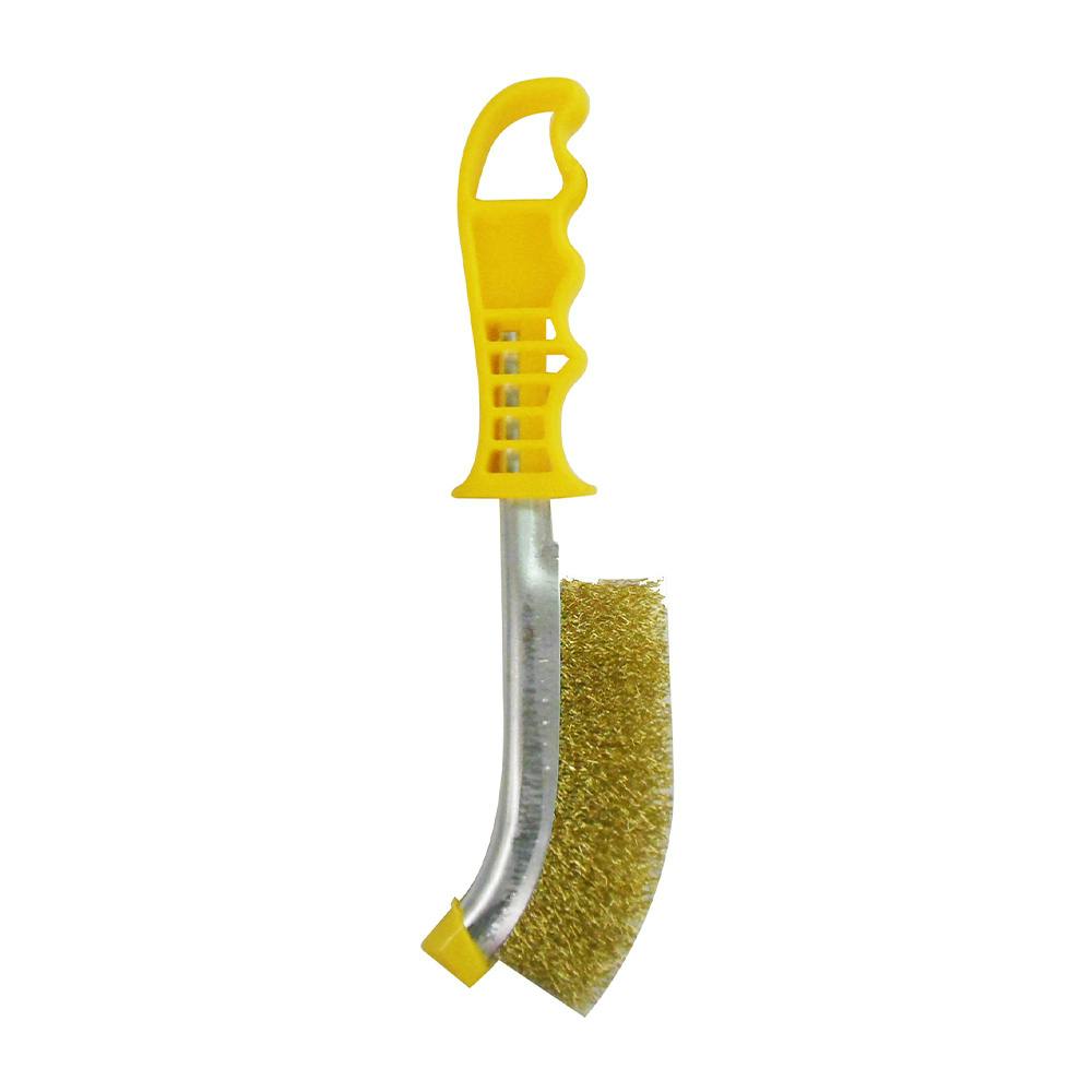 trad グリップワイヤーブラシ J型真鍮 TWB-02 塗装用具 trad グリップワイヤーブラシ J型真鍮 TWB-02 塗装用具