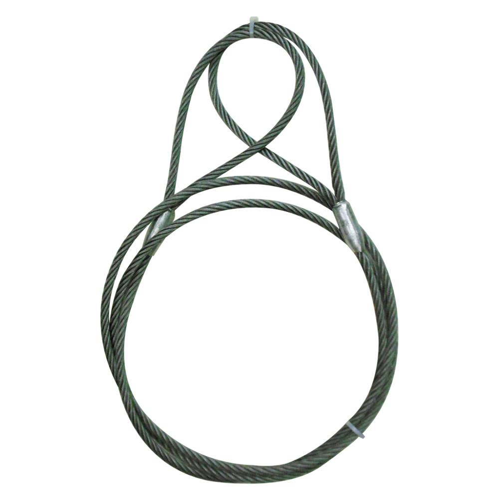 国産JISワイヤーロープ テーパーロック 9×3m