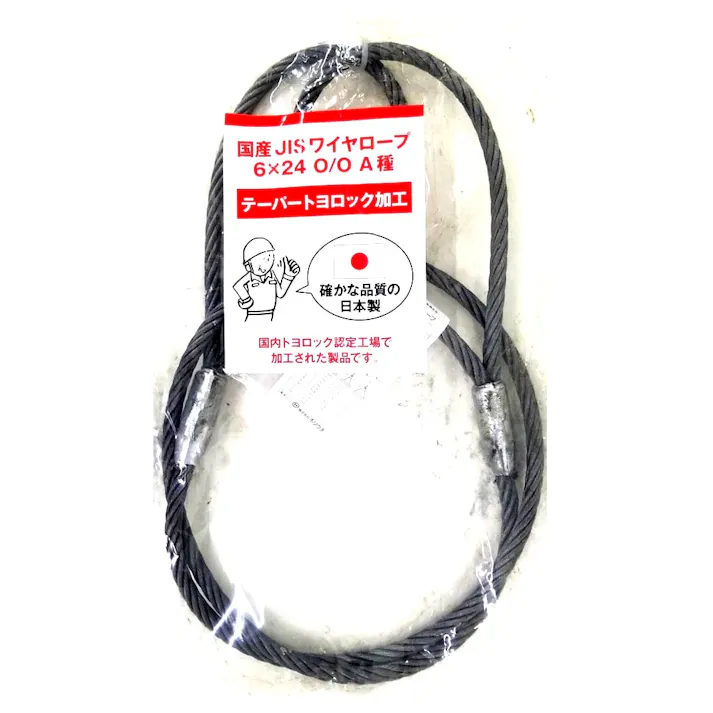 国産JISワイヤーロープ トヨロック12X2m
