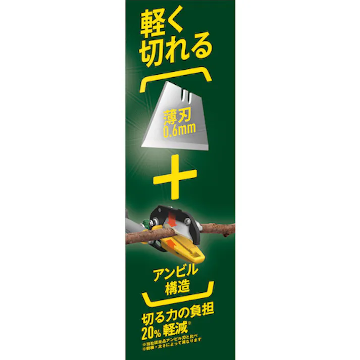 【CAINZ-DASH】ムサシ 替刃3段式高枝切り鋏アンビル刃 631【別送品】