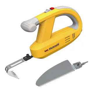 ムサシ 充電式除草バイブレーター 鋸付 WE-750-7