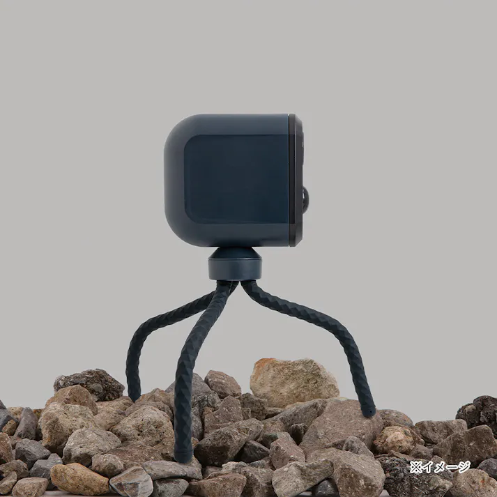 ムサシ 充電式どこでもセンサーWi-Fiカメラ C-RC7200 防犯カメラ 充電式小型カメラ スマホ連動型充電式 取付簡単録画カメラ