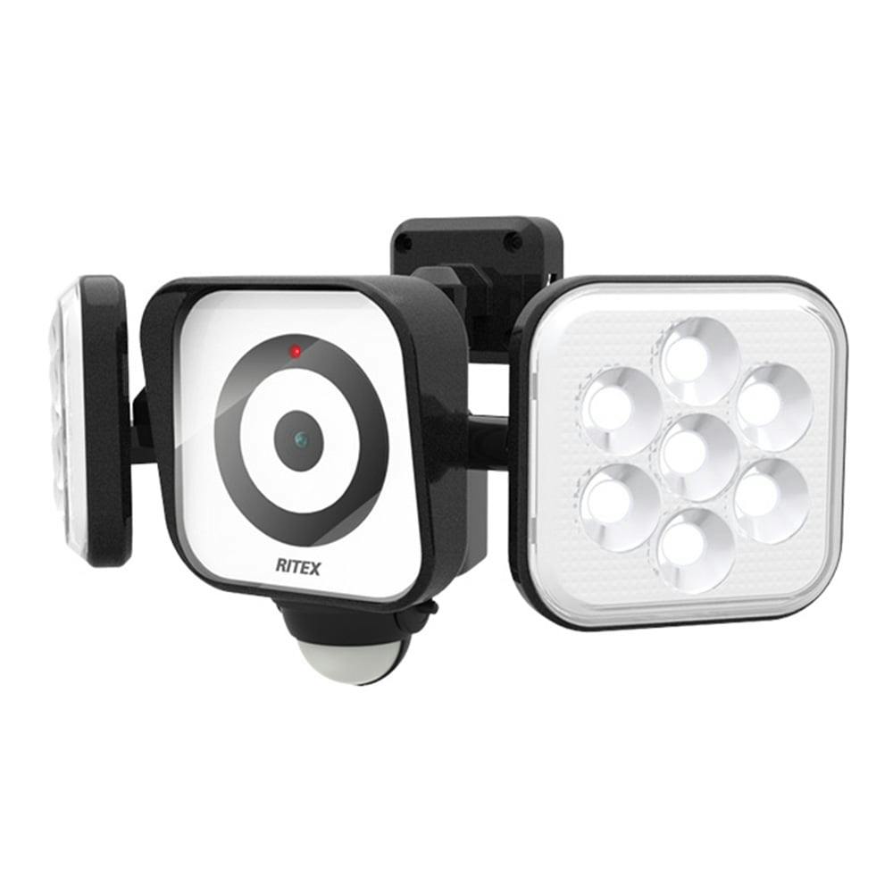 RITEX LEDセンサーライト 防犯カメラ 8W×2灯式 C-AC8160 | 照明 