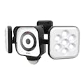 RITEX LEDセンサーライト 防犯カメラ 8W×2灯式 C-AC8160