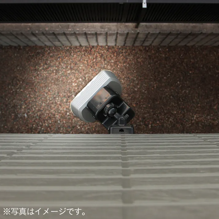 RITEX センサーライトワイド電池式 4.5W 400ルーメン LED-150 防犯 防雨タイプIP44 屋外設置可 人感明暗センサー