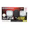 RITEX センサーライトAC式 12W 2灯 LED-AC2024 約2000ルーメン 防犯 防雨タイプIP44 屋外設置可 照射方向・取付自由自在