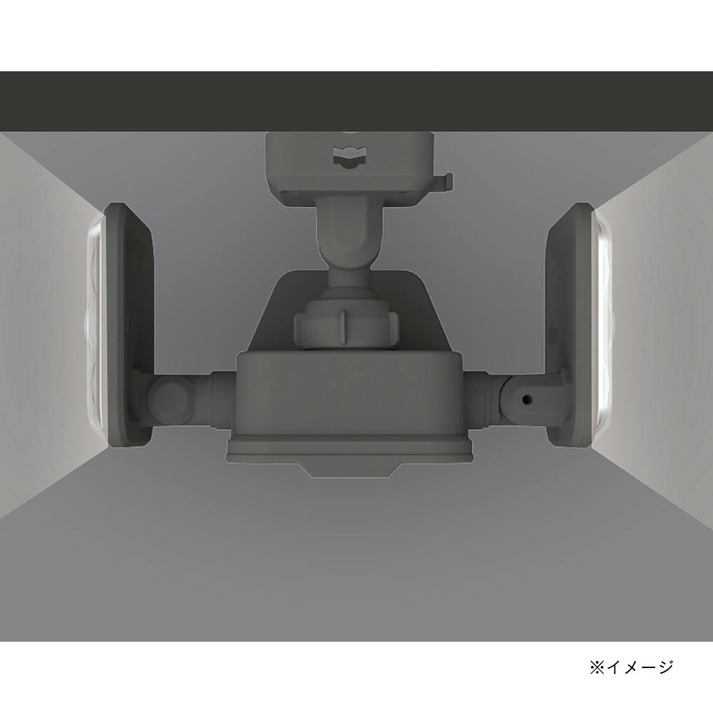 RITEX 1W×2LED ハイブリットソーラーライト S-HB20 | 屋外用照明