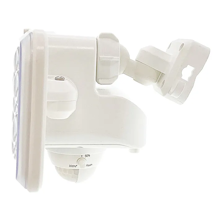 RITEX 5W 2灯 フリーアーム式LED乾電池センサーライト LED-270 900ルーメン 防犯 防雨タイプIP44 屋外設置可 人感明暗センサー