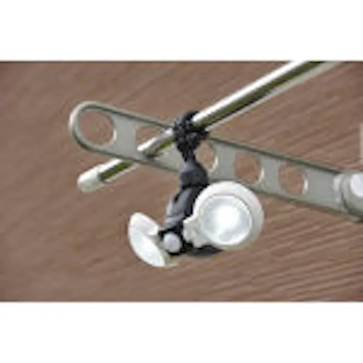 RITEX どこでもセンサーライトダブル 屋内電池式 ASL-092 170ルーメン 防犯 防雨機能付 屋外設置可 自由に曲がる三脚 取付自由自在